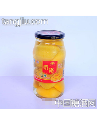 泰裕1000克黄桃水果罐头