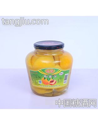 泰裕1200克黄桃水果罐头