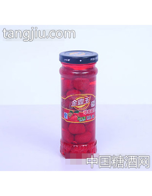 金鼎玉260克草莓水果罐头