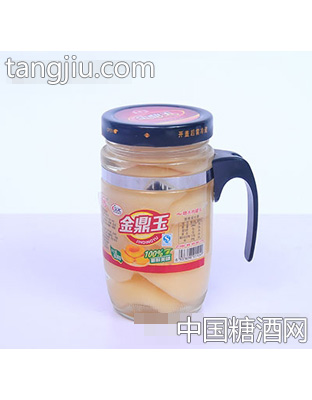 金鼎玉608克白桃（金）水果罐头