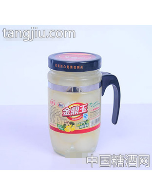 金鼎玉608克梨球（金）水果罐头