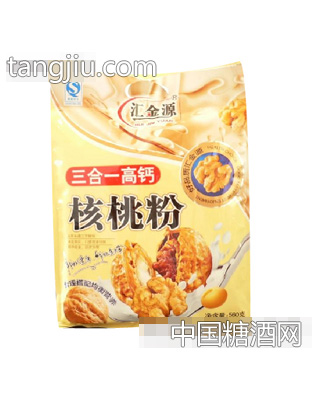 汇金源三合一高钙核桃粉560克