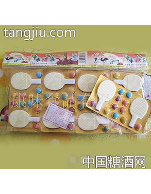 康冠乒乓拍压片糖