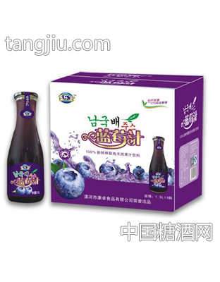 至乐宝蓝莓汁1.5Lx6瓶