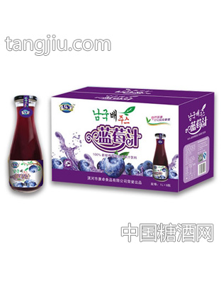 至乐宝蓝莓汁1Lx8瓶
