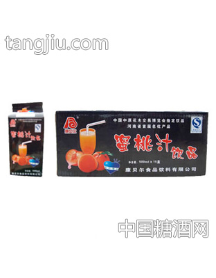 康贝尔蜜桃汁饮品