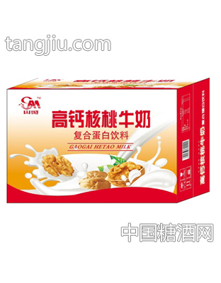 山姆高钙核桃牛奶复合蛋白饮料（箱装）