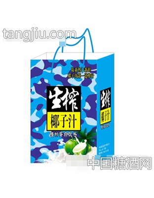 山姆生榨椰子汁植物蛋白饮料（手提袋）