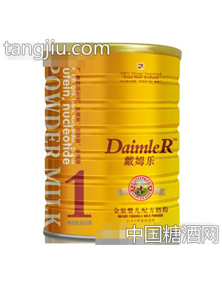 戴姆乐金装配方奶粉800g