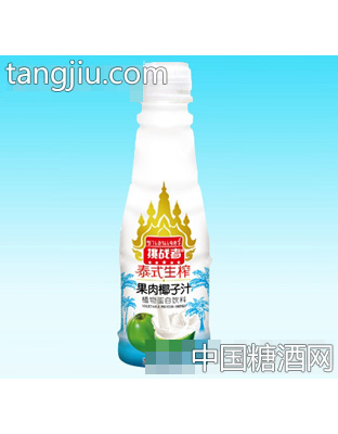 500ml挑战者泰式生榨果肉椰子汁植物蛋白饮料