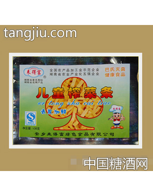 来得富108克儿童榨菜