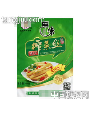 百吃不厌榨菜丝108g