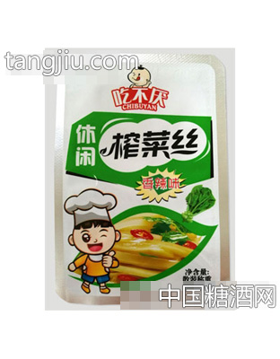 吃不厌休闲榨菜丝香辣味