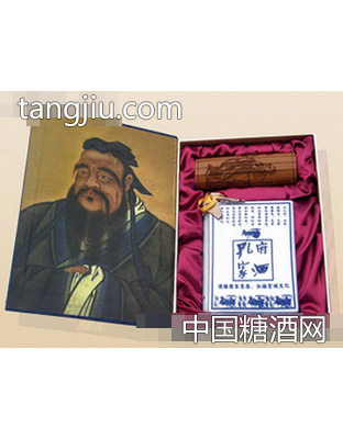 孔府家酒52°竹简论语500ML(开盒)