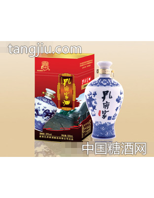 孔府家酒39°铁盖青花瓶500ML