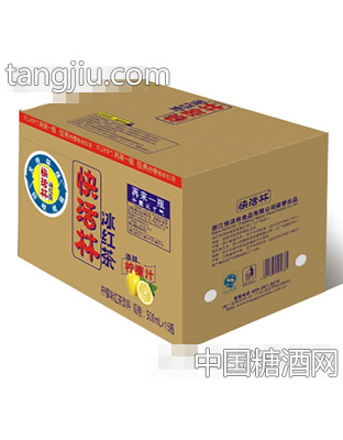 快活林冰红茶柠檬汁500ml