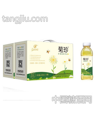 菊珍淡饮400mlx12瓶