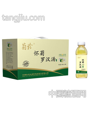 菊珍怀菊罗汉汤淡饮400mlx12瓶