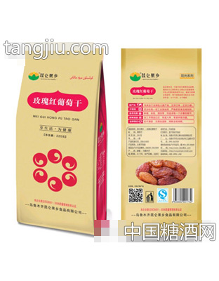 昆仑果乡玫瑰红葡萄干220g