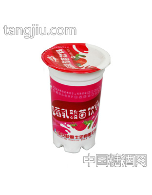快鹿草莓乳酸菌饮料