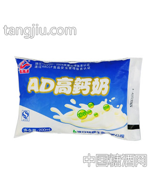 快鹿AD高钙奶