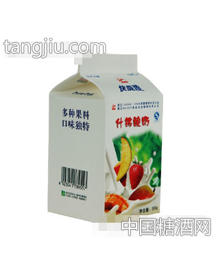 快鹿什锦酸奶
