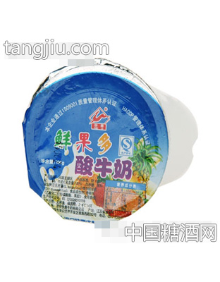 快鹿鲜果多酸牛奶