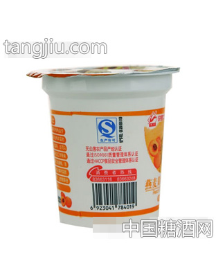 快鹿燕麦黄桃酸奶