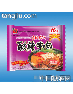 满又多过桥米线酸辣牛肉袋装