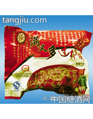 满又多酸辣牛肉米线