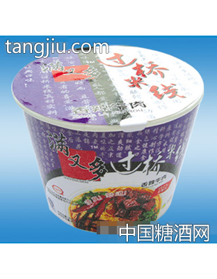 满又多香辣牛肉碗装