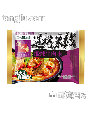 过桥米线酸辣牛肉75g