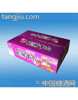 过桥米线酸辣牛肉箱装