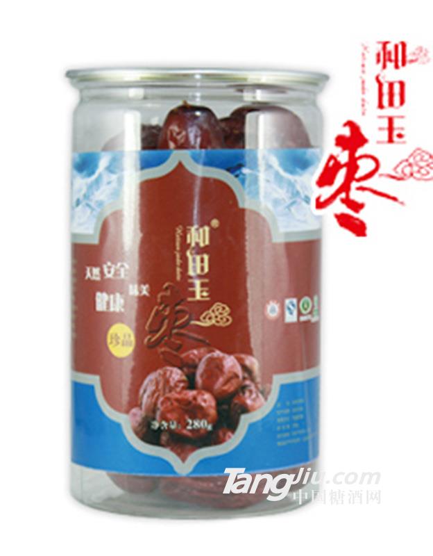 昆仑山和田玉枣珍品280g罐装