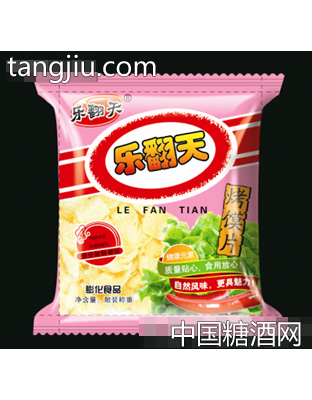 乐翻天烤馍片（粉）