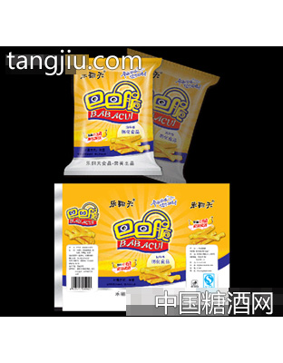 乐翻天巴巴脆膨化食品
