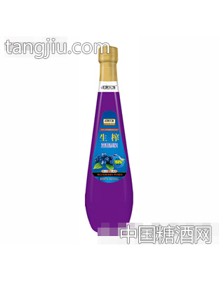 怀康乐源生榨蓝莓原浆350ml