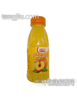 快乐王子黄桃汁果粒饮料300ml