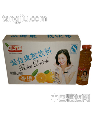 快乐王子混合果粒饮料箱