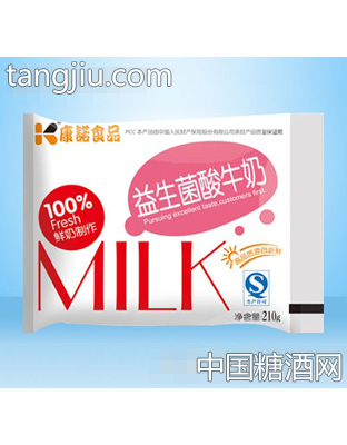 康诺益生菌酸牛奶