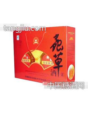 虫草酒简易礼盒480mlx2