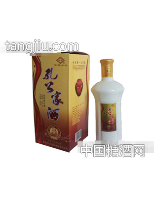 孔公家酒白瓷瓶
