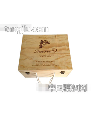 伊禧干红六支木盒