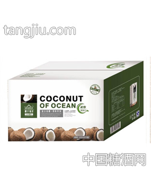 椰子海洋生榨椰汁箱600ml×15盒