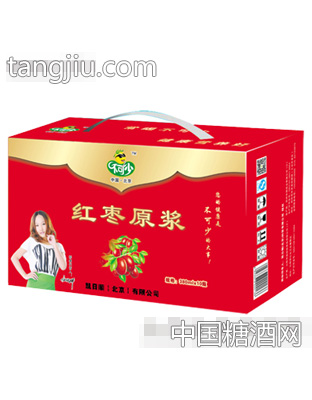 380ml×10瓶不可少红枣原浆（箱）