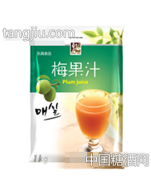 东具梅子果汁袋装