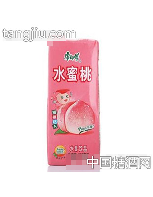 康师傅水蜜桃水果饮品250ml