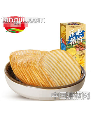 凯涛奇乐吧复合薯片（巴西烧烤味）108g盒