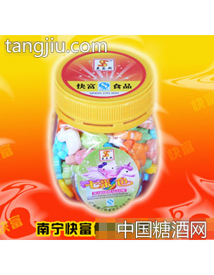 快富OK糖动物园果味钙糖