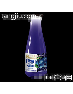 亲情1家蓝莓汁1l